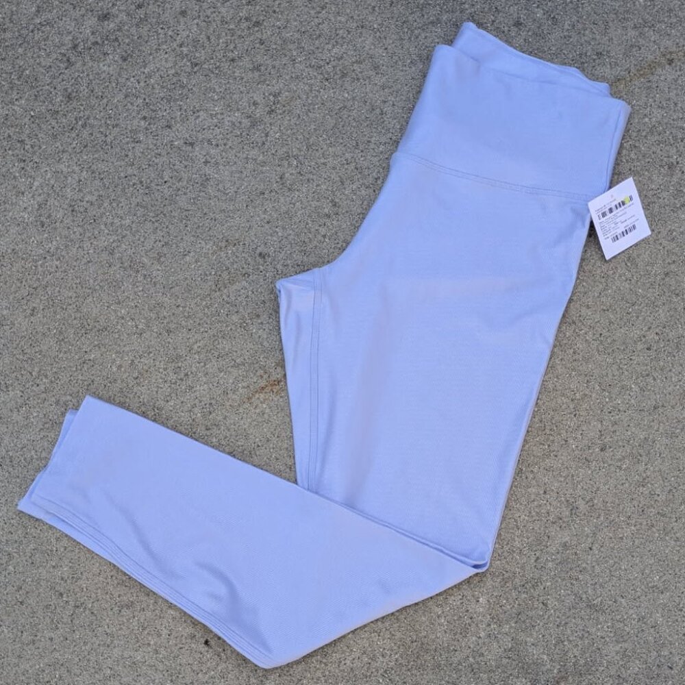 Women's High-Rise Shine Rib Leggings All In Motion XXL - Picture 2 of 11